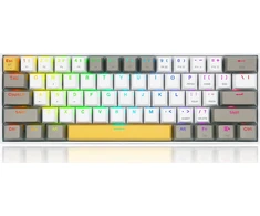 Klaviatūra Redragon Draconic Pro K530 RGB Geltona