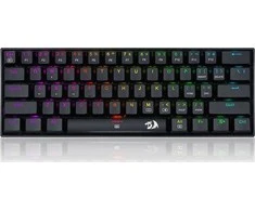 Kompaktiška Mechaninė klaviatūra žaidimams Redragon K630RGB, Red Switch, US išdėstymas