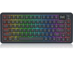 Klaviatūra žaidimams Redragon Flekact K708-RGB-PRO Lion Linear belaidė mechaninė su pašvietimu juoda