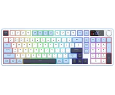 Klaviatūra žaidimams Redragon Aria PRO belaidė membraninė su pašvietimu mėlyna