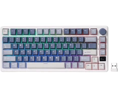 Klaviatūra Royal Kludge RK M75 (Ocean mėlynas) - RK Creamy Switches