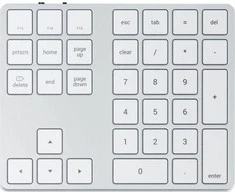 SATECHI Aluminum Extended klaviatūra Sidabrinis