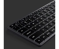 Belaidė klaviatūra QWERTY Satechi Slim X2 ST-BTSX2M space pilka