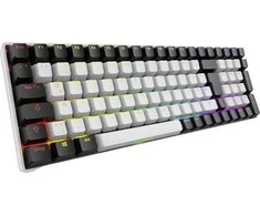 Sharkoon SKILLER SGK50 S2, Gaming-klaviatūra - juodas, DE-išdėstymas, Gateron Geltona
