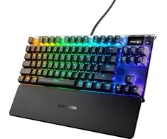 Klaviatūra SteelSeries Apex 7 TKL, Red Switch, US kalba, Juodos spalvos