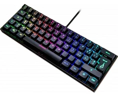Klaviatūra Surefire KingPin M1 60% mechaninė žaidimų RGB klaviatūra QWERTY italų kalba