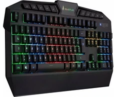 Klaviatūra Surefire KingPin RGB žaidimų daugialypės terpės klaviatūra QWERTY italų kalba