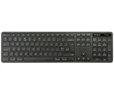 Klaviatūra Targus EcoSmart* klaviatūra full size antimicrobial belaidė Bluetooth 5.0 2.4 GHz AZERTY francuski juoda