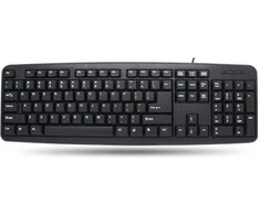 Techly IDATA 955-UBK-AM klaviatūra USB Anglų Juoda