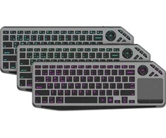 Belaidė Klaviatūra - Techly ICTB9801TB QWERTY Juoda