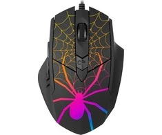 Pelė Myszka žaidimams Tracer GameZone Juodas Widow su laidu 1600 dpi optinė juoda