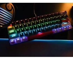 Klaviatūra žaidimams Tracer GameZone Claws 61 su laidu mechaninė su pašvietimu pilka
