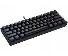 Klaviatūra žaidimams Tracer GameZone Claws 61 su laidu mechaninė su pašvietimu juoda