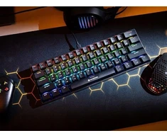 Klaviatūra žaidimams Tracer GameZone Claws 61 su laidu mechaninė su pašvietimu juoda