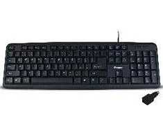 TRACER TRAKLA45489 Klaviatūra TRACER Maverick Juodas USB + PS2 Adapteris, US