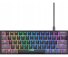 TRUST GXT 867 ACIRA 60% MINI RGB mechaninė klaviatūra