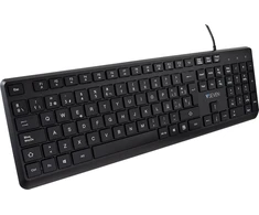 V7 USB PRO Klaviatūra Pelė ES - QWERTY ES SPANISH LASERED KEYCAP