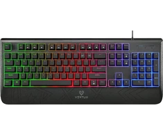 Klaviatūra Vertux Raidkey Vertux Mechaninė klaviatūra Mėlyna anti-ghosting Mechaninė RaidKey QWERTY RGB