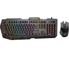 Klaviatūra Vertux Vertux 26 anti-ghosting Rinkinys Gamingowy Pelė Klaviatūra VENDETTA 3200 DPI RGB LED