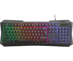 Klaviatūra Vertux Vertux Klaviatūra Laidinė Tactile anti-ghosting Radiance QWERTY US RGB