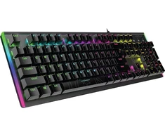 Klaviatūra Vertux Vertux Mechaninė klaviatūra anti-ghosting Mechaninė COMANDO QWERTY RGB