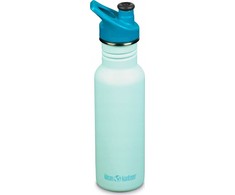 Gertuvė Klean Kanteen Kanteen Classic siauras (sportinis kepuraitė), 532 ml / 18oz, mėlynas atspalvis