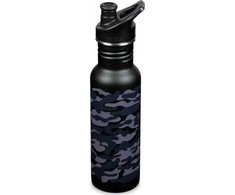 Klean Kanteen Kanteen Classic siauras (sportinis kepuraitė), 532ml/18oz, Juodas Camo
