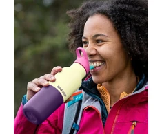 Klean Kanteen Kanteen RISE Classic VI (Flip Sport Cap), 473 ml/16 oz, vaško geltonumo kaleidoskopas (KK1011908)