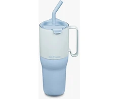 Klean Kanteen Kanteen Rise Tumbler (Flip Straw), 1064 ml/36 oz, Barely Mėlyna