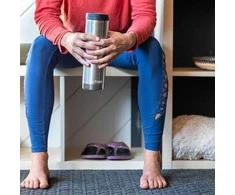 Klean Kanteen Kanteen TKWide VI (su kavinės dangteliu), 592 ml / 20 uncijų, šlifuotas nerūdijantis