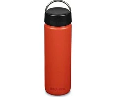 JAV Klean Kanteen Wide Mouth 800ml raudona gertuvė