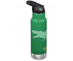 Klean Kanteen Kid Kanteen Classic Narrow VI (Flip Sport), 355ml/12oz, Dino Skate