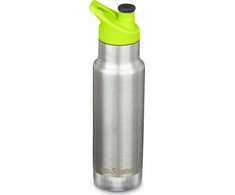 Klean Kanteen Kid Kanteen Classic siauras VI (sportinis kepuraitė), 355 ml / 12oz, šlifuotas nerūdijantis