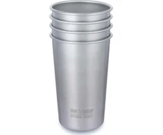 JAV Puodelių komplektas Klean Kanteen Steel Pint 473ml 4 vnt