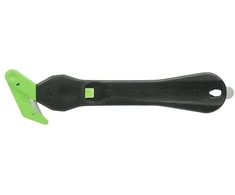 KLEVER Klever Eco* Xchange platus apsauginis peilis, juodas -