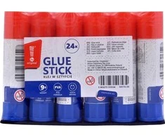 Klijų pieštukas 9g (24 vnt.) MemoBe