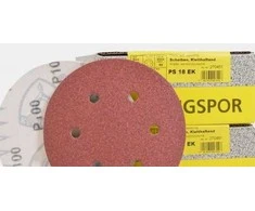 KLINGSPOR SAVIKLIJANTIS ABRAZYVINIS DISKAS 125mm PS18EK gr.120 GLS5 8-KIUČIŲ/50vnt.