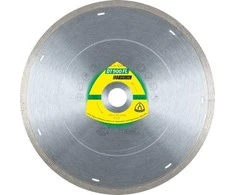 KLINGSPOR PILNAS DEIMANTINIS RATAS 125 mm x 1,4 mm x 22,2 mm DT900FL SUPRA, GRES, SPECIALUS, SAUSAS, Šlapias