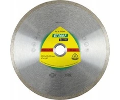 KLINGSPOR TARCZA DIAMENTOWA PEŁNA 230mm x1,9mm x 22,2mm DT300F, CERAMIKA