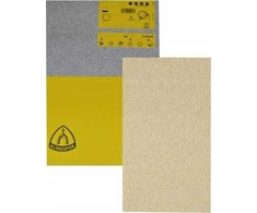 Klingspor K. ŠLIFAVIMO POPIERIAUS LAPAS 70mm x 125mm P320 /100 vnt.