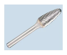 Grąžtas KLINGSPOR FREZ DO METALU HF 100 F FI9,6x19mm TRZPIEŃ 6mm TYP RBF, HIPERBOLICZNY-POŁOKRĄGŁY