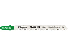 Klingspor KLINGSPOR BRZESZCZOT DO WYRZYNARKI 115x8x1,45mm JS 601 WQ /5szt.
