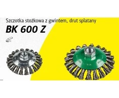 Klingspor K.KŪGINIS ŠEPEČETIS 100mm M14 BK600Z VAKTA NERŪDINTOJI VIELA