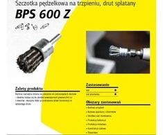 Klingspor K.SZCZOTKA PĘDZELKOWA 22mm BPS600Z DRUT SKRĘCANY