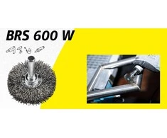 KLINGSPOR DISKINIS ŠEPETYS 50mm KOTAS BRS600W BANGUOTA NERŪDIJANČIO PLIENO VIELA