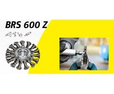 Klingspor K.SZCZOTKA TARCZOWA 75mm TRZPIEŃ BRS600Z DRUT SKRĘCANY NIERDZEWNY