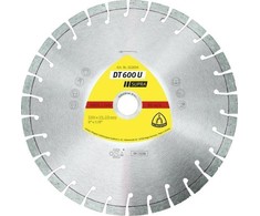 KLINGSPOR SEGMENTINIS DEIMANTINIS DISKAS 350 mm x 3,0 mm x 25,4 mm SUPRA DT600U, GELŽBETONAS