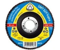 KLINGSPOR ŚCIERNICA LISTKOWA WYPUKŁA SMT624 SUPRA 125mm gr. 36