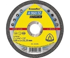 Abrazyvinis pjovimo diskas Klingspor A 960 TZ Special; 125x1 mm; 25 vnt.