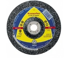 KLINGSPOR METALO ŠLIFIMO DISKAS 230 mm x 6,0 mm x 22,2 mm A24N Supra INOX